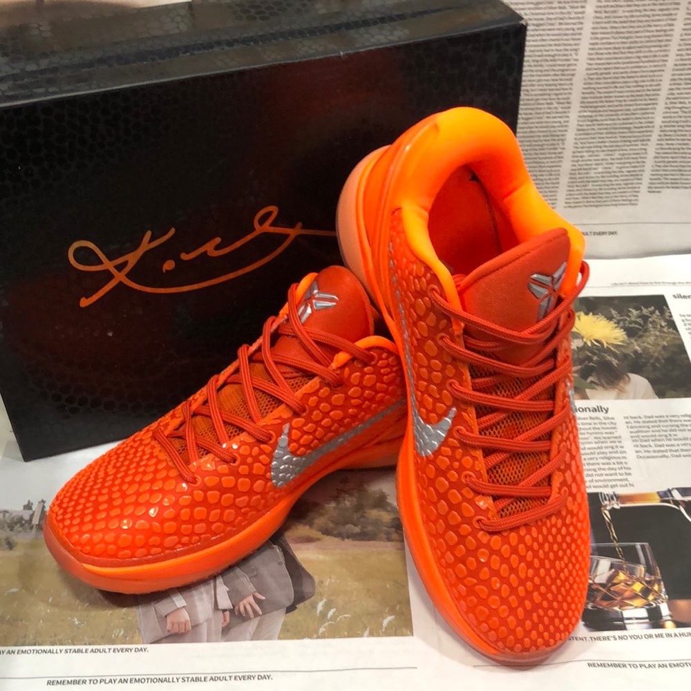 Nike Zoom Kobe 6 Protro"Totaorange” - image 4